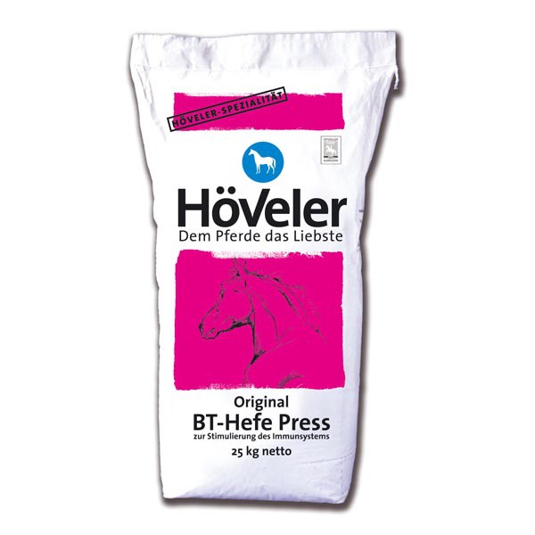 Höveler Bierhefe BT-Hefe Press 25kg Pel. Pferdefutter Grundfutter ...